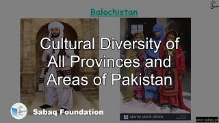 Cultural Diversity of All Provinces and Areas of Pakistan