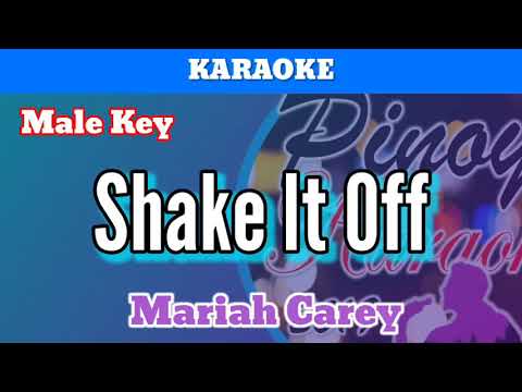 Shake It Off by Mariah Carey (Karaoke : Male Key)