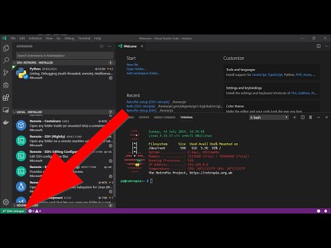 visual studio code remote ssh development