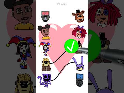 POV Freddy Fazbear Digital Circus Catnap Puzzle Game #freddy #viral #shortsfeed