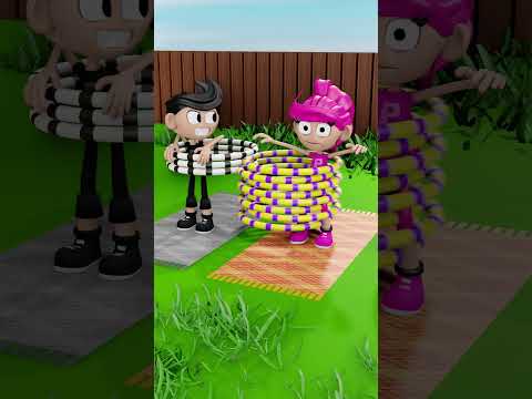 F P and B Hula Hooping Funny Helicopter #shorts