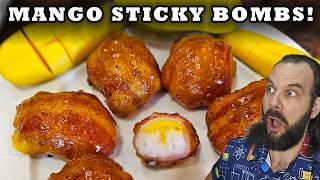 I Invented Smoked MANGO STICKY BOMBS… You’re Welcome
