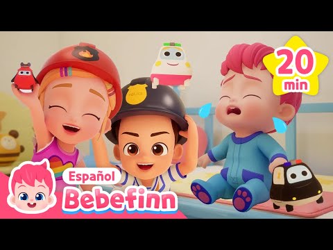 Bebefinn y el Super Rescatadores🚓🚒🚑 | Canciones Infantiles | Bebefinn en español