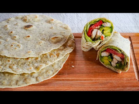 ✴️ MASA para WRAPS / BURRITOS | 100% sin gluten sin huevos sin lácteos