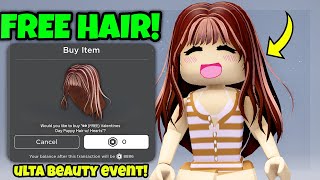 HURRY! 2 EASY FREE HAIR ON ROBLOX!