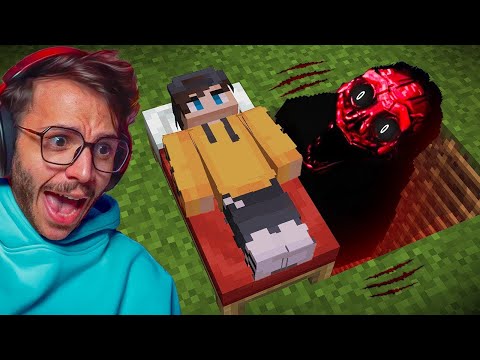 انتبه تنام و هذا الوحش موجود في ماين كرافت !!