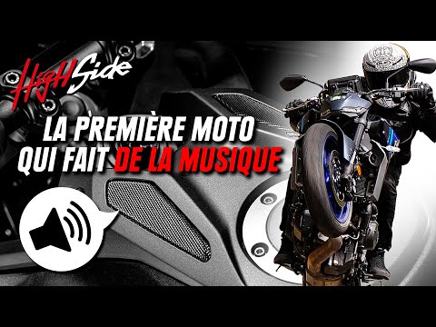 La première moto qui fait de la musique - Yamaha MT-09