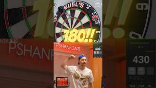 180!! 🎯🚨 #180 #dart #darts #shorts #dartscommunity #dartsaddict #3dart #dartswm