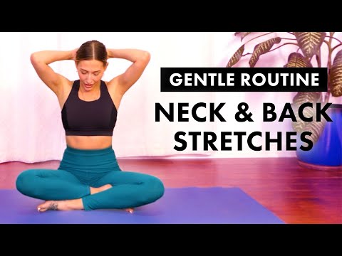 Yoga Stretches for Neck, Spine & Posture, Gentle Flow for Flexibility, Relief & Strength