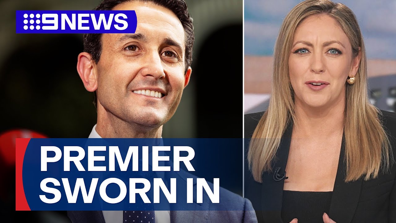Queensland Liberal Leader David Crisafulli sworn in as Premier |