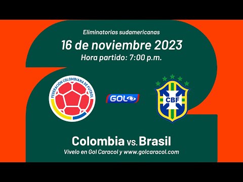 En vivo: Colombia vs. Brasil - Eliminatorias Sudamericanas