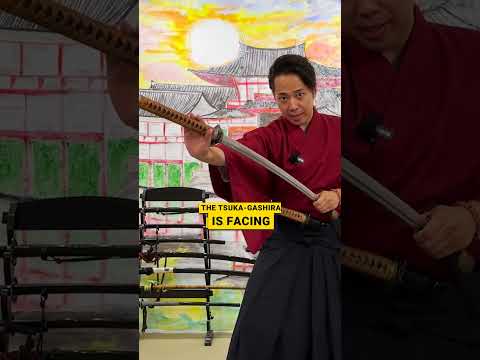 How You’re Sheathing a Katana Incorrectly