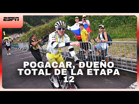 TADEJ POGACAR FUE EL GANADOR DE LA ETAPA 12 DEL TOUR DE FRANCE | RESUMEN