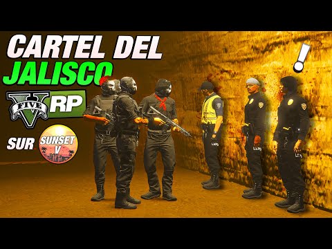 TROIS FLICS EN OTAGE pour le CARTEL DEL JALISCO ! - GTA RP