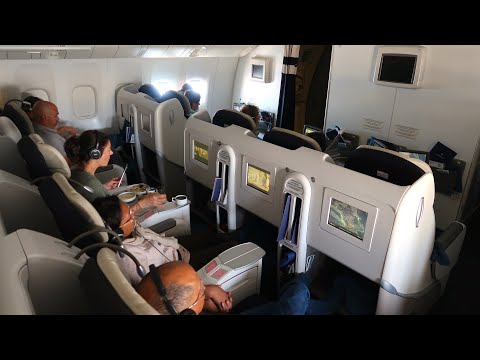 Air France Boeing 777 Business Class from Madagascar to Paris