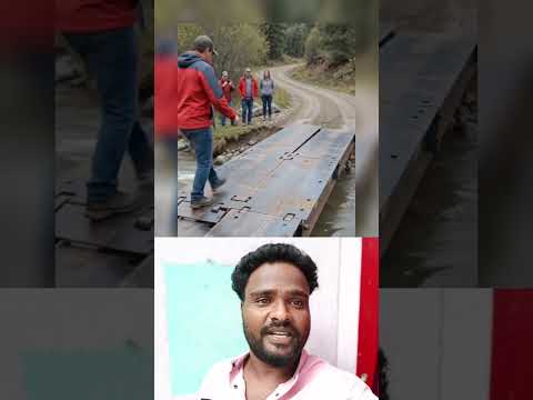 பறக்கும் பாலம் | Folding Bridge 🛻 #Machinery #Innovation #Viral