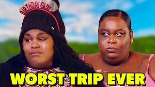 1000-lb Roomies CAMPING Trip From HELL🔥 Nesha's FIRST DATE with 20-year SITUATIONSHIP