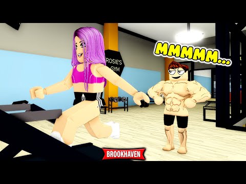 EL ENTRENADOR ME ACOSA en ROBLOX BROOKHAVEN RP - KATY ROBLOX