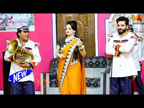 Saqi Khan and Nida Choudhary | Aamir Sohna | Asad Mukhra | New Stage Drama | Jashan #comedy #funny