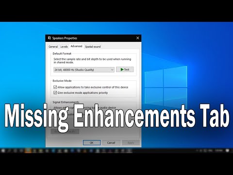 windows 10 loudness equalization missing