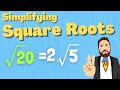Simplifying Square Roots and Factor Pairs