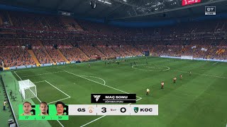 GALATASARAY / FC26 \ KOCAELİSPOR | 3 PUAN 3 GOLLE KAZANDI | 4K