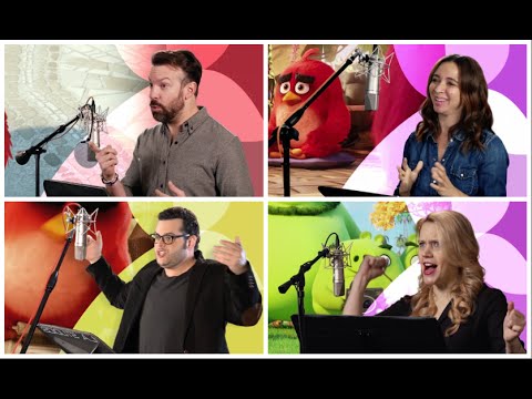 The Angry Birds: all new cast featurette