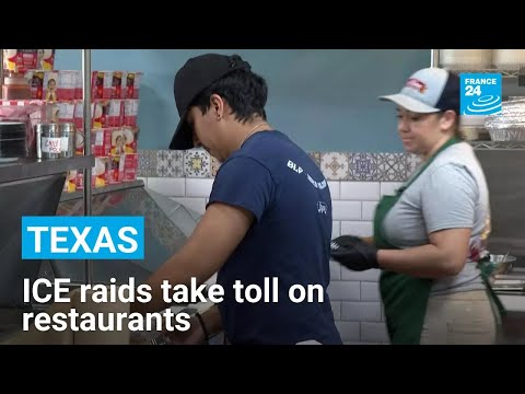 YouTube video thumbnail: Texas Restaurants Pay Price for ICE Raids as Scared Customers Stay Home