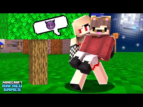 A VAMPIRA sequestrou o RAFAEU as 3 HORAS da MADRUGADA no Minecraft