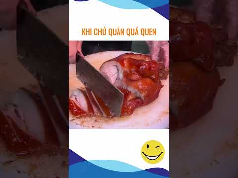 Khi chủ quán quá quen #giaitri