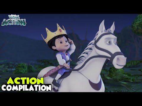 Gintu Ki Masti | 16 | Vir The Robot Boy | Action Compilation | Hindi Cartoons For Kids #spot