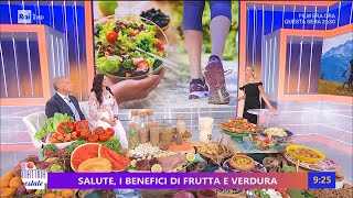 Salute: i benefici di frutta e verdura - Unomattina estate 22/08/2025
