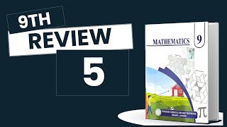 Review Exercise 5 - 9th Class Math | Punjab Board - New Book 2025