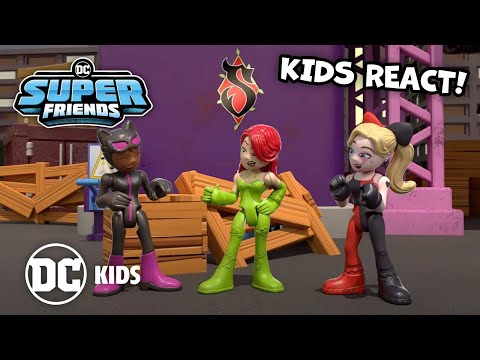 KIDS REACT! A Time to Hide | DC Super Friends | @dckids