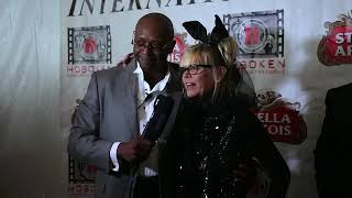 HIFF 2019   Joe Wooley Interviews Julie McCullough on Red Carpet