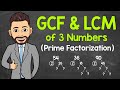 Understanding GCF and LCM through Prime Factorization