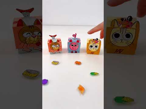 🥫Brainrot MEME Magical Food Hunting Toy TungTungTungsahur Chimpanzini Bananini🧲 #diy #italianbrain