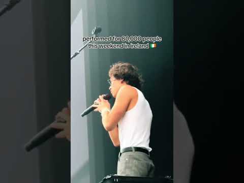 Massive thank you to Dermot Kennedy for the opportunity!! Love u Ireland !!