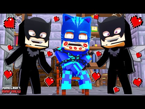 As CORUJITAS REVERSAS sequestraram o MENINO Gato no Minecraft