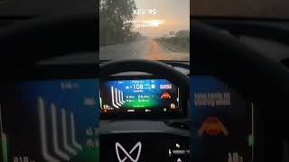 XEV 9S The highway test of adaptive cruise control @108 KMPH. #EV #adas #xev9s