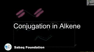 Conjugation in Alkene
