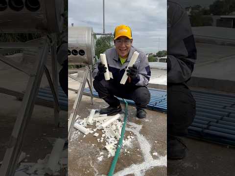 Te enseño como darle mantenimiento  y limpieza a tu calentador solar parte 1 #calentadorsolar