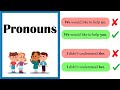 Understanding Pronouns in English