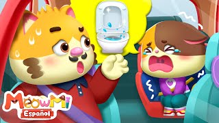 Mimi Debe Ir al Baño | Más Canciones Infantiles | MeowMi Family Show Español 🐱