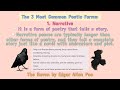 Understanding Poetry: Structure and Form