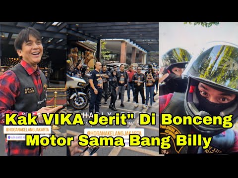 KAK VIKA KETAKUTAN DI BONCENG MOTOR SAMA BANG BILLY