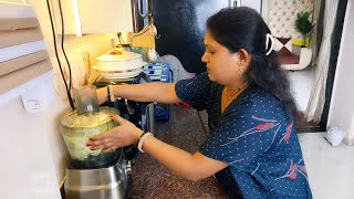 खूप दिवसातून पडवळचे भजी बनवले//गंगुबाई काम कसं करते//स्वतःसाठी पण वेळ असा काढतो आम्ही 