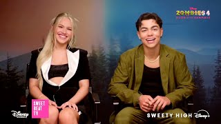 Malachi Barton and Freya Skye On What To Expect From Zombies 4 & The Dedication Of The Fans