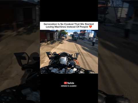 We fell in love with machines, not people❤️‍🩹 #shorts #viral #love #bike #song #machine #speedxaashu