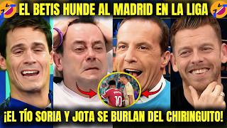 🤣 ¡EL BETIS HUMILLA AL MADRID EN LA LIGA Y EVITA ATRACO! LA CAVERNA LLORA EN EL CHIRINGUITO
